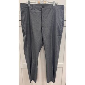 PRO‎ TOUR Mens Gray Flat Front Stretch Golf Dress Pants Size 40x30